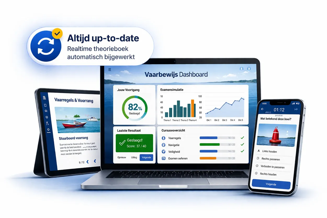 snel je vaarbewijs dashboard