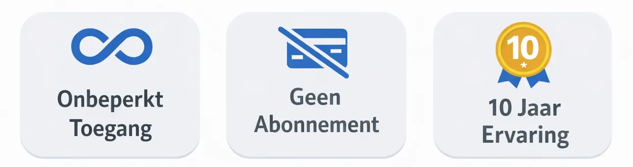onze voordelen
